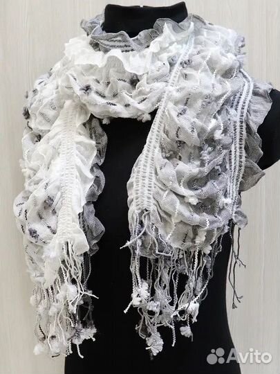 Шарф кучерявый. Р-р 180 х 40 см