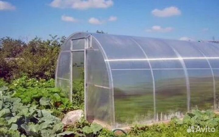 Теплица с чехлом