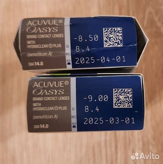 Линзы контактные acuvue oasys