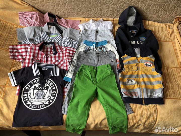 Детские вещи в ассортименте