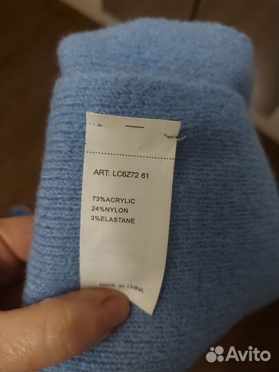 Комплект шапка и шарф женские