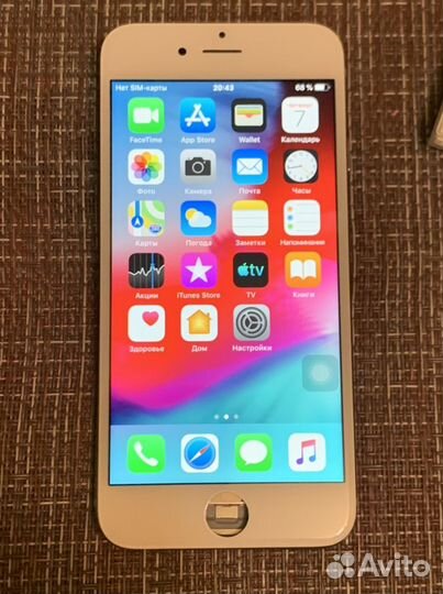 Дисплей iPhone 6 (белый/черный) Оригинал