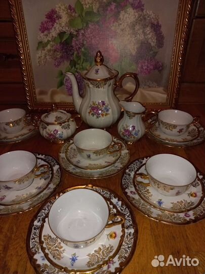 Чайный сервиз Райхенбах Германия