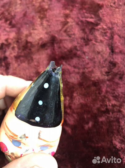 Ёлочная Игрушка Голова Коуна СССР Редкость