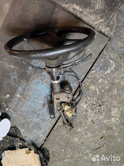 Рулевая колонка с рулем в сборе ваз классика