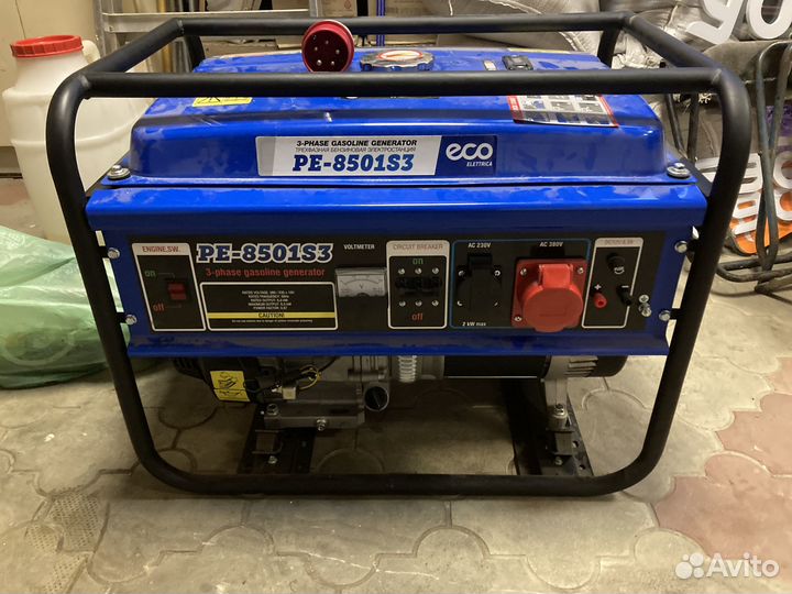Генератор бензиновый на 380 вольт