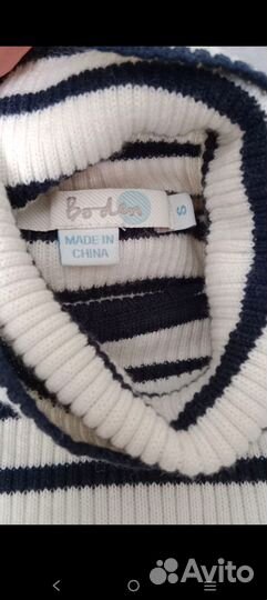 Бадлон из шерсти и хлопка от Boden