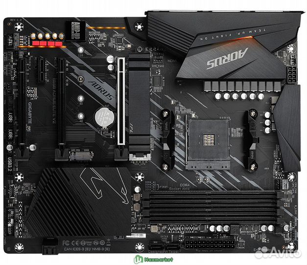 Материнская плата Gigabyte B550 aorus elite V2