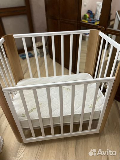 Кроватка mr sandman с матрасом