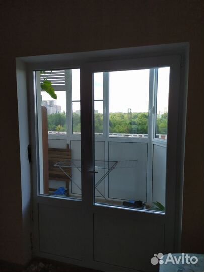 Окна пластиковые бу и балконные двери