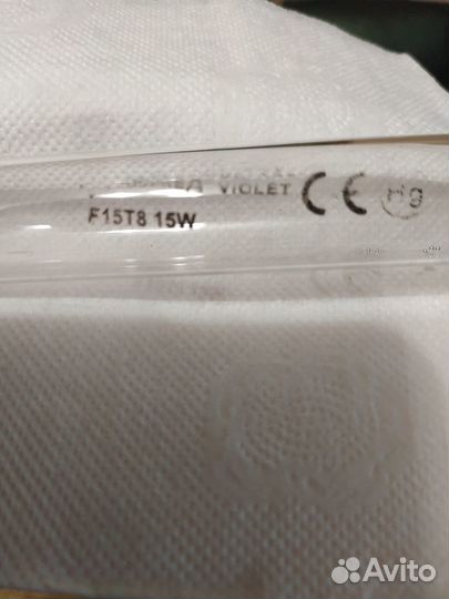 2 Лампы бактерицидные для светильников