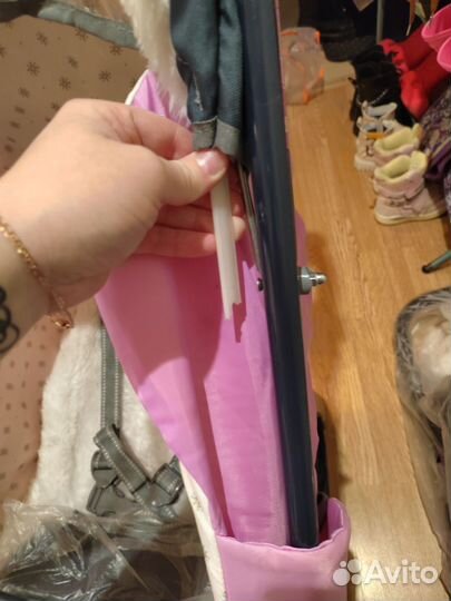 Детские санки коляска nika