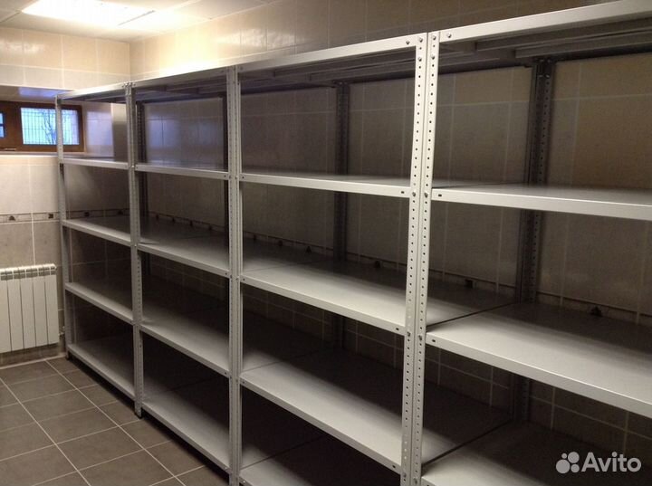 Стеллажи металлические