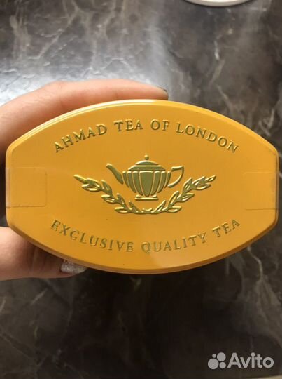 Железная баночка из под чая