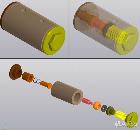 3D и 2D проектирование, моделирование