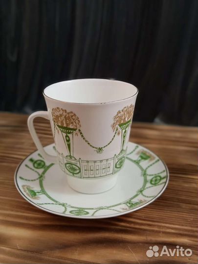 Чайная пара лфз костяной фарфор