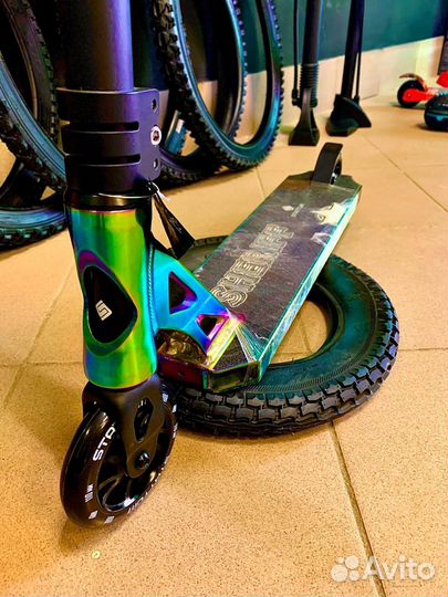 Трюковой самокат Самокат Трюковой stattum sheriff