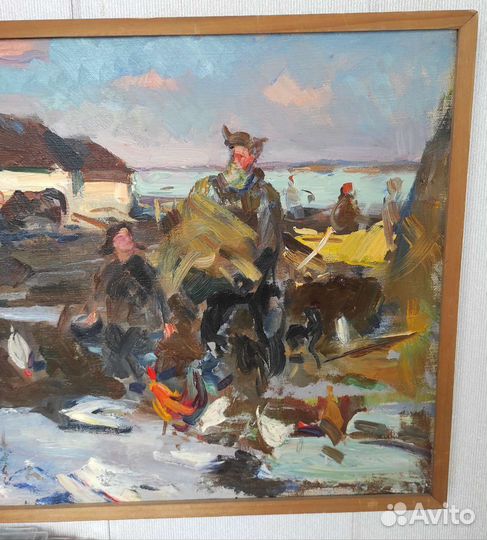 Картина Весна на Дону - худ. Спорыхин Б. Т