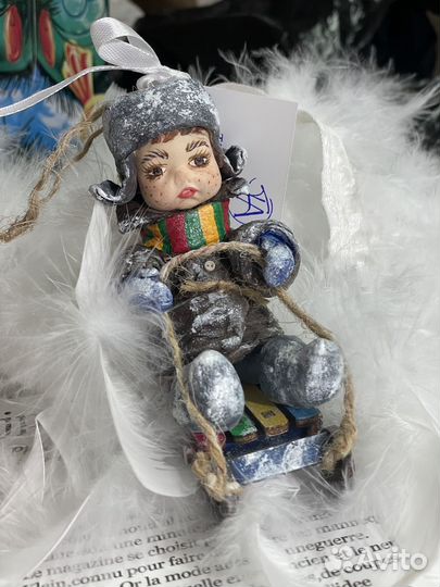 Куколки из ваты (ручная работа)