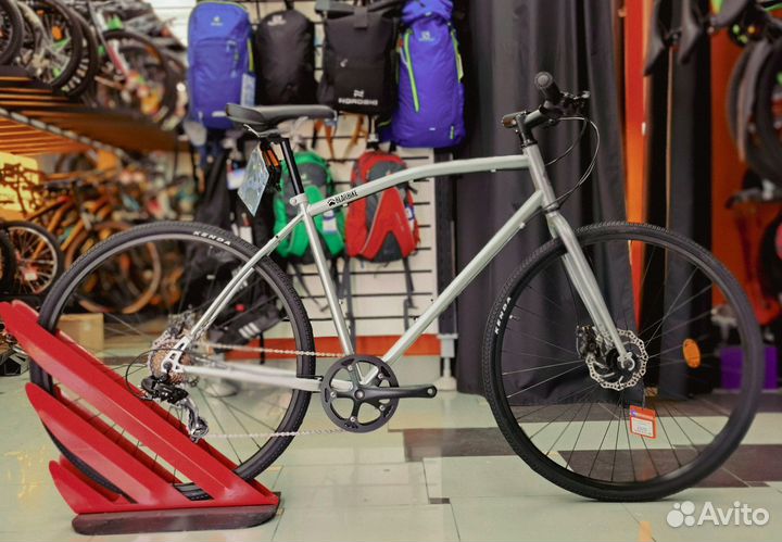 Велосипед bearbike Perm D 700С 8ск (хром) 2020/202