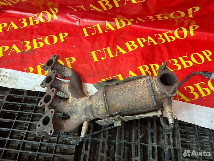 Выпускной коллектор на kia picanto