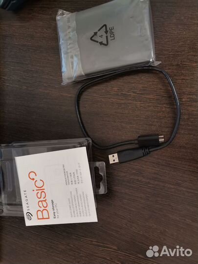 Жесткий диск 4 тб Seagate Basic 4 TB, USB 3.0