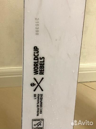 Горные лыжи head e sl rd fls 165