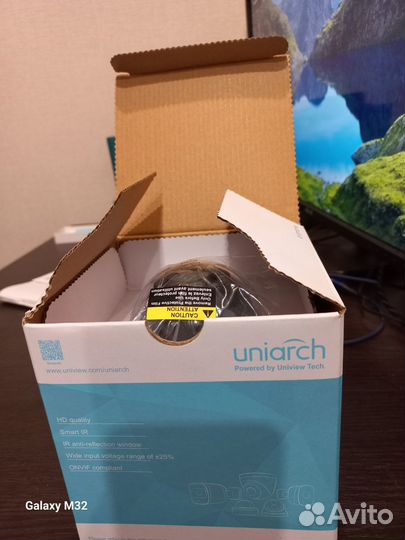 Камера видеонаблюдения IP и уличная Uniarch 2Мп