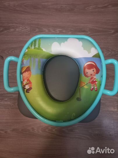 Сидушка на унитаз детская мягкая новая