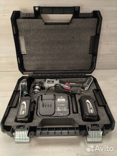 Болгарка аккумуляторная aventor 21v