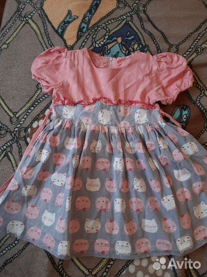 Вещи пакетом на девочку,размер 98