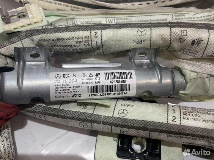 Шторка безопасности мерседес W212