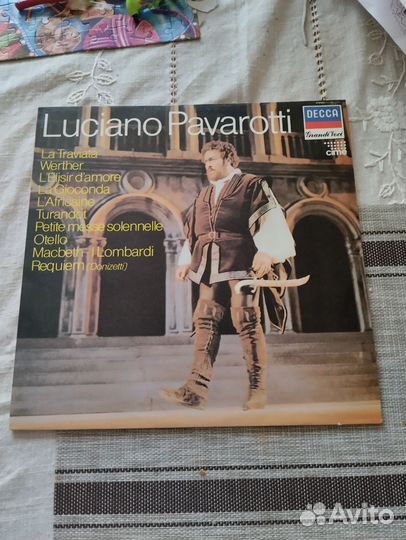Грампластинка Лучано Паворотти