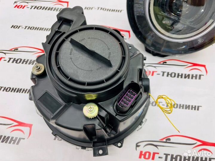 Передние фары на Гелендваген G W463 в стиле G W464