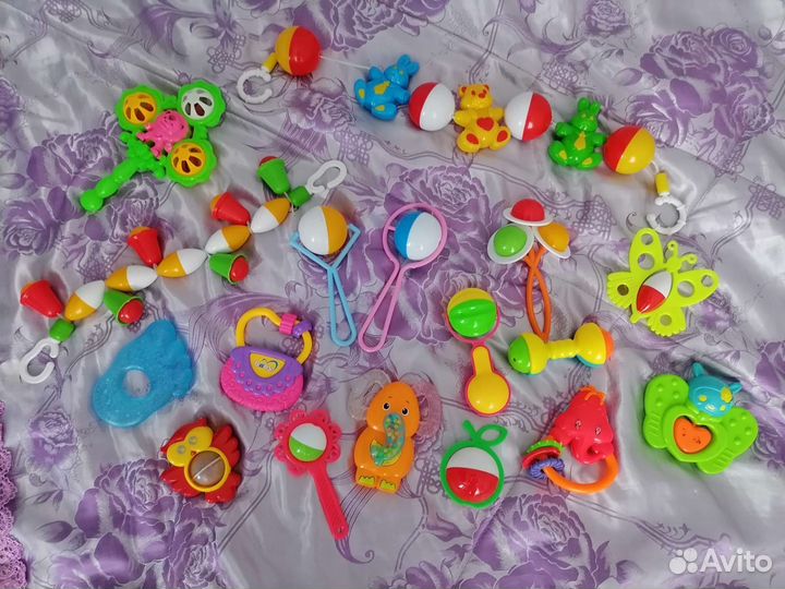 Погремушки 17 предметов