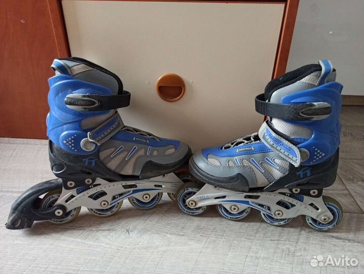 Роликовые коньки раздвижные 35-38 р