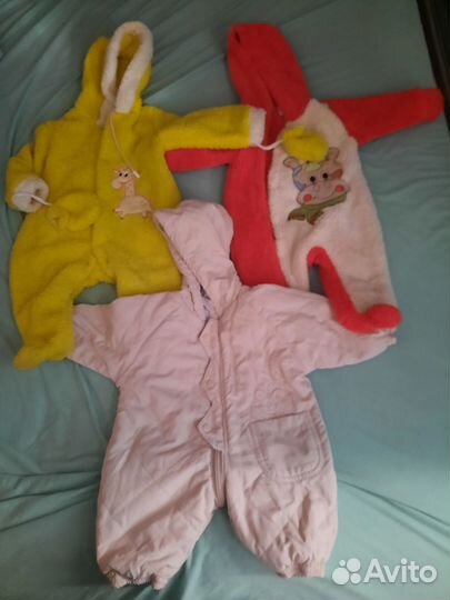 Детские вещи пакетом на девочку от 1- 6 мес