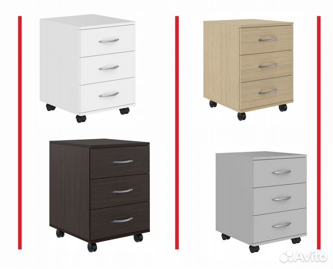 Тумба для компьютерного стола или прикроватная