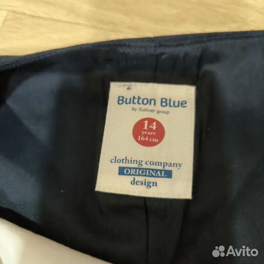 Школьный костюм дл мальчика 164-170 см Button blue