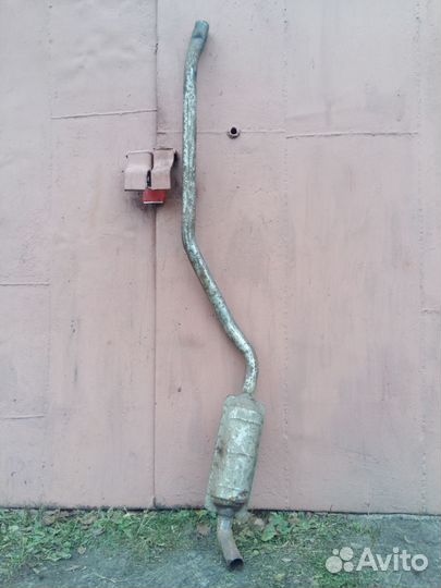 Выхлопная труба, глушитель