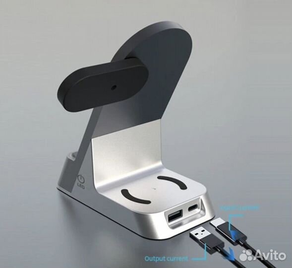 Беспроводная зарядная станция 6 in 1 Magnetic Wire