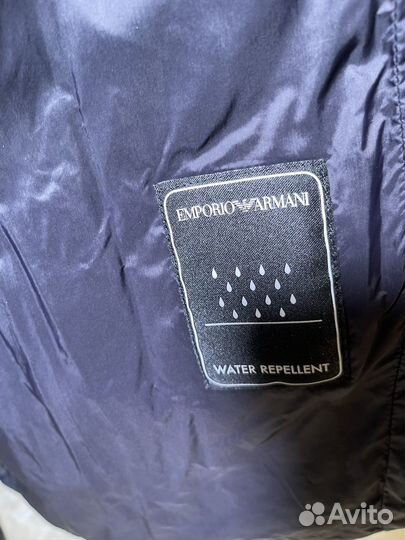 Пуховик женский armani