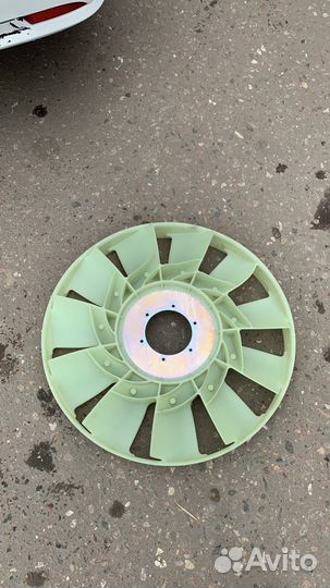 Крыльчатка вентилятора камаз 650мм с двс cummins