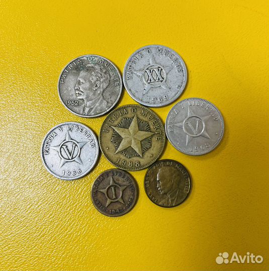Монеты Кубы