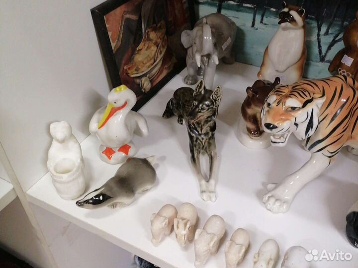 Фарфоровые статуэтки СССР (анималистика )