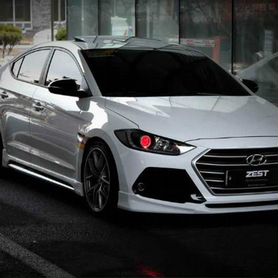 Активный звук выхлопной системы THOR Hyundai Elantra седан