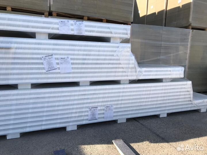 Сэндвич-панели с наполнителем Минвата или Пенополи