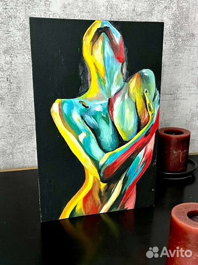 Картина девушка