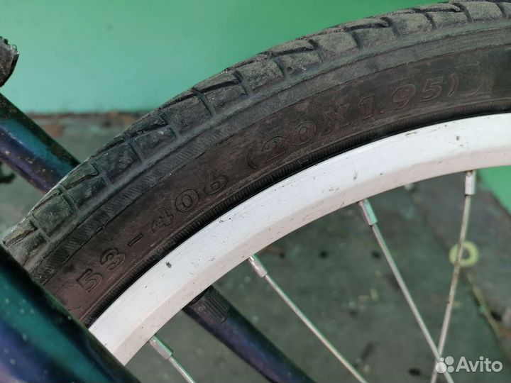 Велосипед подростковый 20 складной