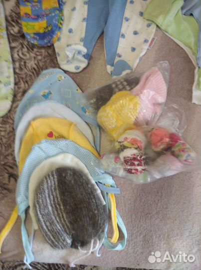 Вещи пакетом от 0 до 3 месяцев